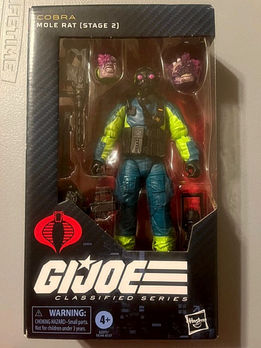 G.I. Joe Classified Series Cobra Mole Rat Stage 2 Action Figure